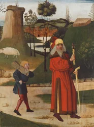 Het offer van Isaac, 1490-1500
